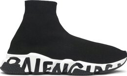 Balenciaga: Чёрные кроссовки  Speed Trainer