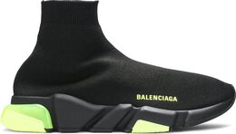 Balenciaga: Чёрные кроссовки  Speed Trainer