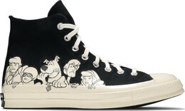 Converse: Чёрные кроссовки  Chuck 70