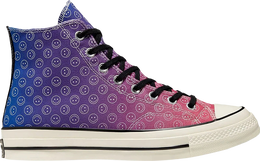 Converse: Фиолетовые кроссовки  Chuck 70