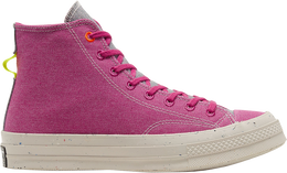 Converse: Фиолетовые кроссовки  Chuck 70 Renew