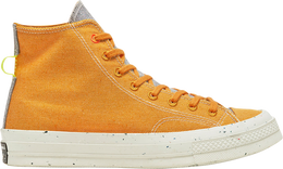 Converse: Жёлтые кроссовки  Chuck 70 Renew