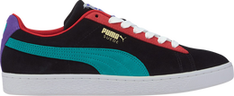 PUMA: Чёрные кроссовки  Suede Classic