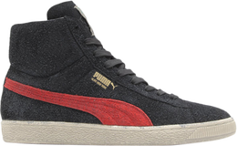 PUMA: Чёрные кроссовки  Suede