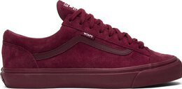 Vans: Бордовые кеды  Style 36