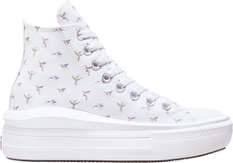 Converse: Белые кроссовки  Chuck Taylor All Star Move