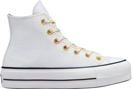 Converse: Белые кроссовки  Chuck Taylor All Star Lift