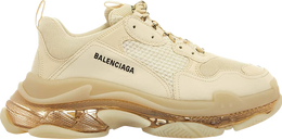 Balenciaga: Белые кроссовки  Triple S