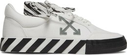 Off-White: Белые кроссовки 