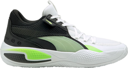 PUMA: Белые кроссовки  Court Rider