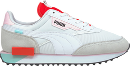 PUMA: Белые кроссовки  Future Rider