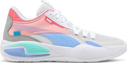 PUMA: Фиолетовые кроссовки  Court Rider