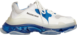 Balenciaga: Белые кроссовки  Triple S