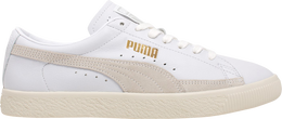 PUMA: Белые кроссовки  Basket