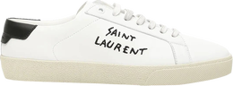 Saint Laurent: Белые кроссовки  SL/06