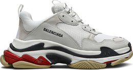 Balenciaga: Белые кроссовки  Triple S