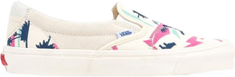 Vans: Белые кеды  Classic Slip On