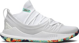 Under Armour: Белые кроссовки  Curry 5