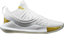 Under Armour: Белые кроссовки  Curry 5