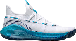 Under Armour: Белые кроссовки  Curry 6