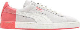 PUMA: Белые кроссовки  Suede