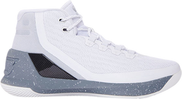 Under Armour: Белые кроссовки  Curry 3