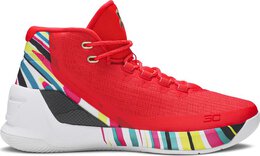 Under Armour: Красные кроссовки  Curry 3