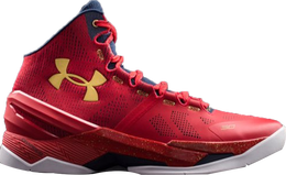 Under Armour: Красные кроссовки  Curry 2