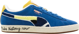 PUMA: Чёрные кроссовки  Suede Classic