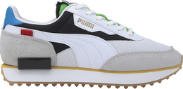 PUMA: Белые кроссовки  Future Rider