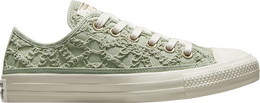 Converse: Зелёные кроссовки  Chuck Taylor All Star