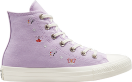 Converse: Фиолетовые кроссовки  Chuck Taylor All Star