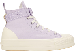 Converse: Фиолетовые кроссовки  Chuck Taylor All Star Lift