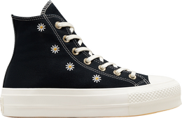 Converse: Чёрные кроссовки  Chuck Taylor All Star Lift