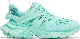 Balenciaga: Зелёные кроссовки  Track