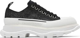 Alexander McQueen: Чёрные кроссовки  Tread Slick