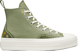 Converse: Светлые кроссовки  Chuck Taylor All Star Lift