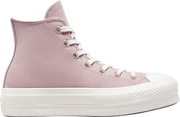 Converse: Фиолетовые кроссовки  Chuck Taylor All Star Lift