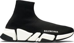 Balenciaga: Чёрные кроссовки  Speed.2