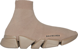 Balenciaga: Тёмные кроссовки  Speed.2