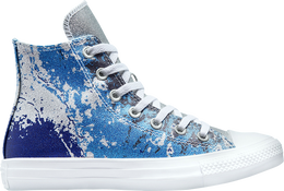 Converse: Голубые кроссовки  Chuck Taylor All Star