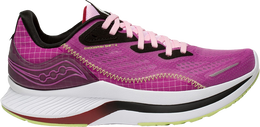 Saucony: Фиолетовые кроссовки  Endorphin Shift