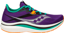 Saucony: Фиолетовые кроссовки  Endorphin Pro 2