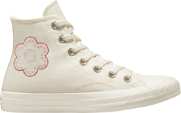 Converse: Бежевые кроссовки  Chuck Taylor All Star