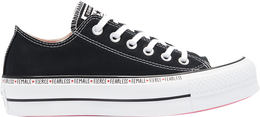 Converse: Чёрные кроссовки  Chuck Taylor All Star Lift