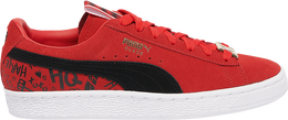 PUMA: Красные кроссовки  Suede