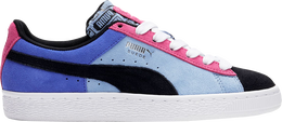 PUMA: Синие кроссовки  Suede