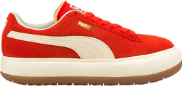 PUMA: Красные кроссовки  Suede Mayu Up