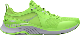 Under Armour: Зелёные кроссовки  HOVR