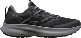 Saucony: Чёрные кроссовки 